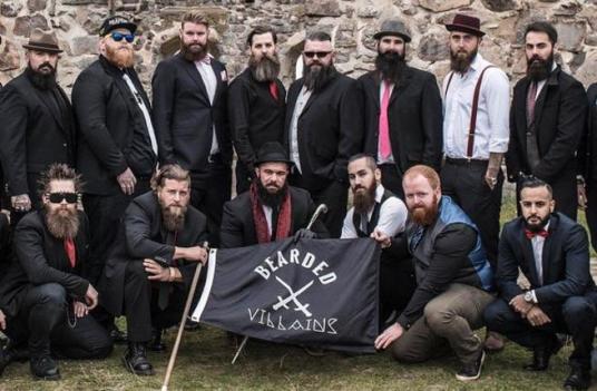Bearded Villains barbus daech jihadiste suede police