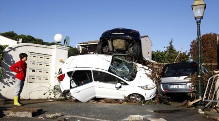 Innondation nice cannes pilliage