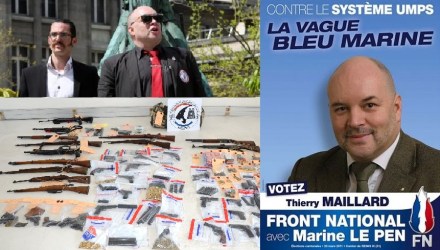 Thierry Maillard Vincent Tilliole trafic d'armes candidat fn police racaille cite