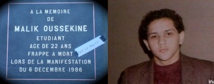 Malik Oussekine tué par la police 6 decembre 1986 manifestation