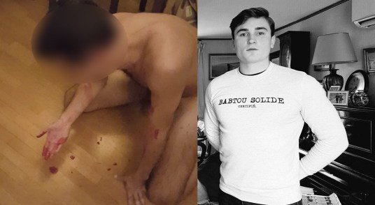 Edouard KleinLoïk Le Priol Kleber Vidal Logan Djian babtou certifié solide gud agression identitaire nationaliste