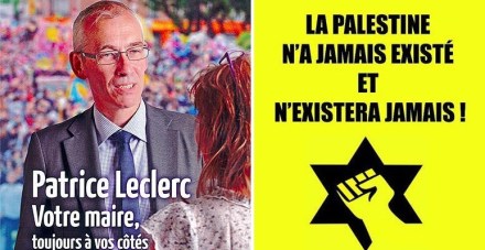 Patrice Leclerc, maire communiste de Gennevilliers LDJ palestine israel