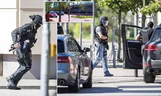 *COMPOSITE* Armed Man Storms Cinema Near Frankfurt