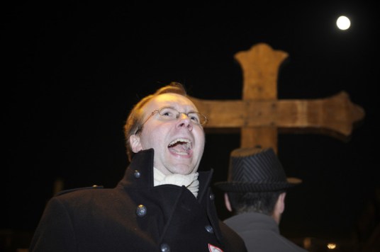 FRANCE-THEATRE-RELIGION-DEMO