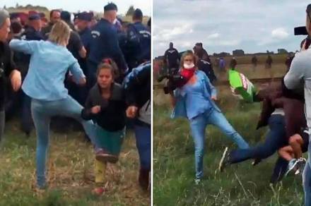 hungarian_hungary_woman_female_journalist_camerawoman_petra_laszlo_kicking_tripping_refugees_refugees_migrants_syria_video_serbia_n1tv_petra_laszlo_tripping-_kicking_3