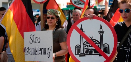 Germany Mosque Protest